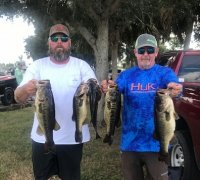 Ken Winter and Don Hinman with 16.23 lbs 1st place Lake Poinsett 10/30/18
